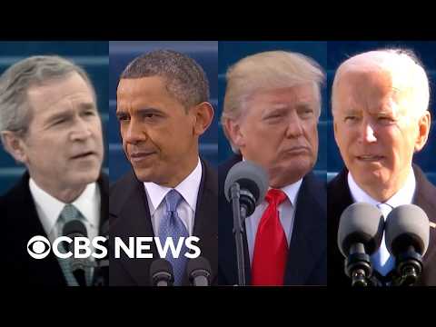 From the archives: Inauguration speeches by Bush, Obama, Trump and Biden