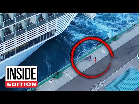 Couple Tries to Stop Cruise Ship From Leaving Port