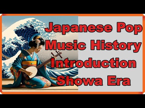 Japanese Pop Music History- Kayokyoku to City Pop Introduction to Showa Era and Kayokyoku Ginza USA