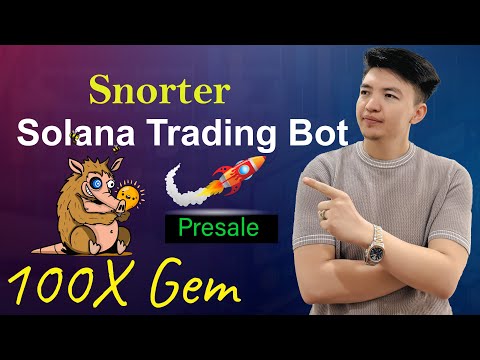 The Solana Meme Crypto Trading Bot | Snorter Token Best Presale | Solana Meme Coin