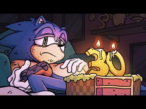 Sonic 30th Anniversary Song: CRUSHING THIRTIES ■ feat. Johnny Gioeli of CRUSH 40 ■ ANIMATION